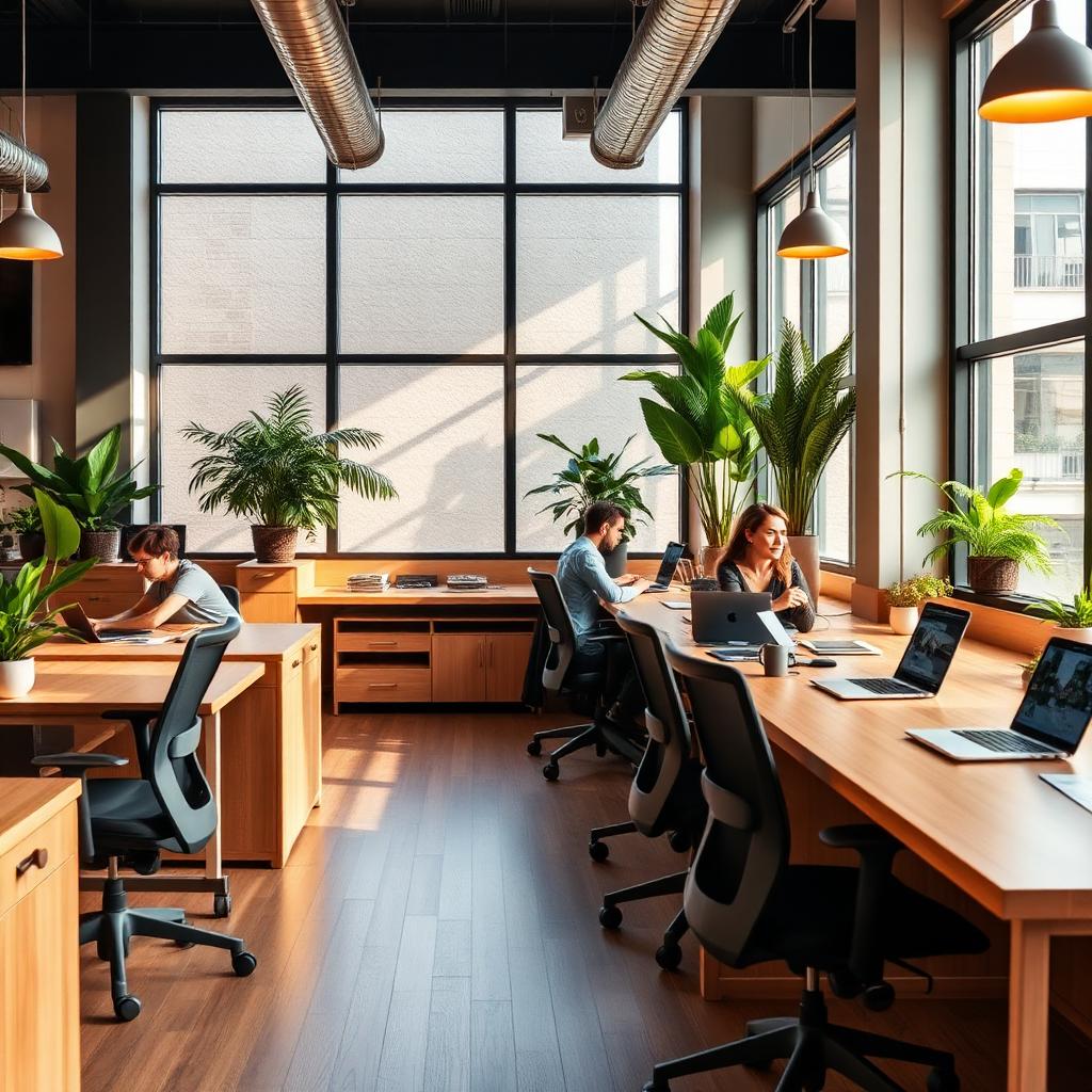 Bright modern coworking space at Cubiqo Workspaces Kengeri